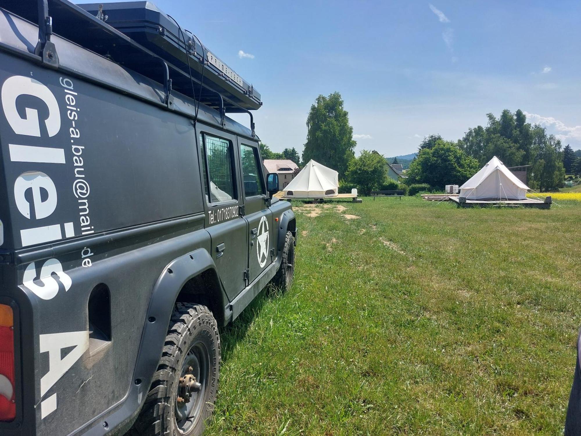 Autark Clamping Camp Luxuszelt Durrhennersdorf